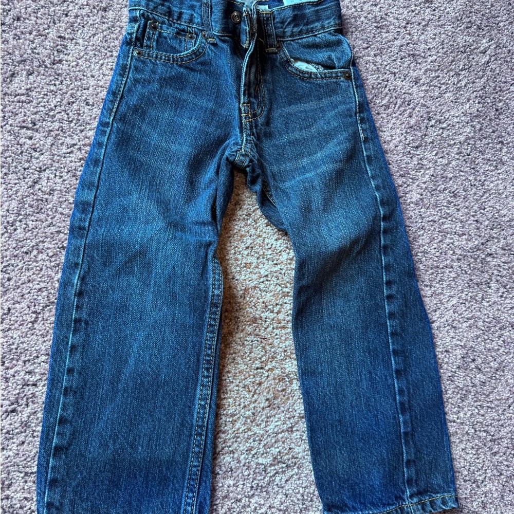 Levi's Relaxed Straight Jeans in Blue Denim